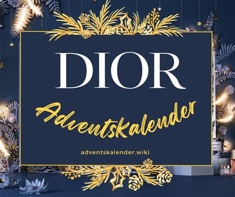 adventskalender 2024 dior